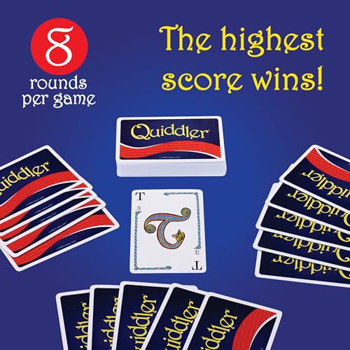 Quiddler - Card Game for Family Game Nights