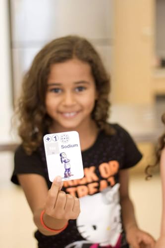 Science Ninjas: Valence Card Game - Exploring Chemical Reactions!