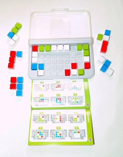 IQ Focus: Portable Puzzle Game - 120 Challenges (Ages 8+)