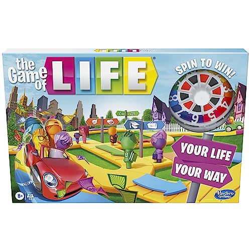 Hasbro Game of Life: Family Board Game - 2-4 Players