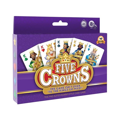 PlayMonster Five Crowns: Kings Go Wild! - Rummy-Style Card Game