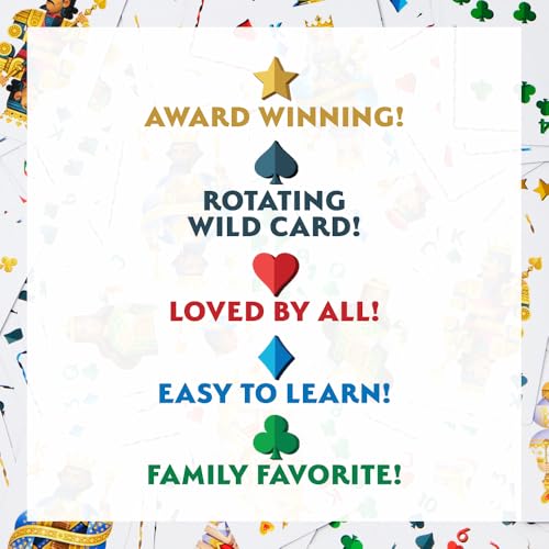 PlayMonster Five Crowns: Kings Go Wild! - Rummy-Style Card Game