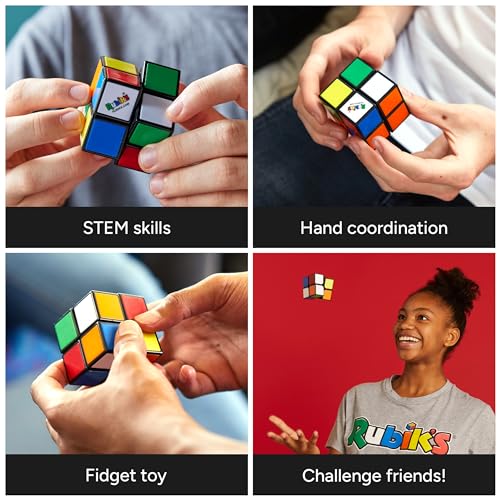 Rubik's Mini 2x2 Cube: Stress Relief Puzzle Game