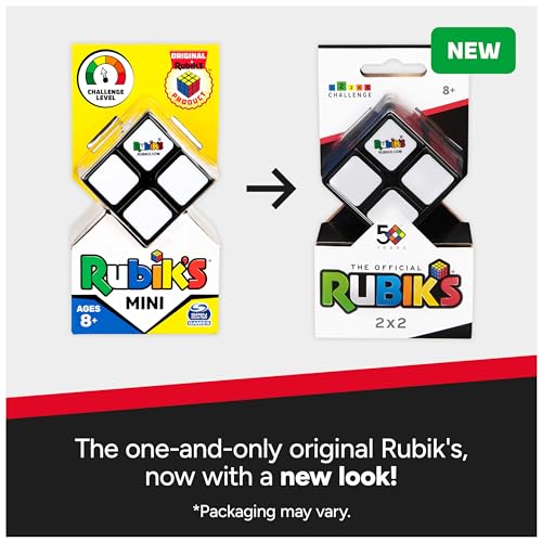 Rubik's Mini 2x2 Cube: Stress Relief Puzzle Game