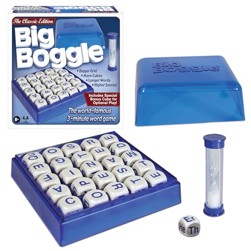 Classic Edition - Winning Moves Games BIG BOGGLE, 8+