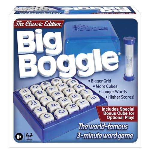 Classic Edition - Winning Moves Games BIG BOGGLE, 8+