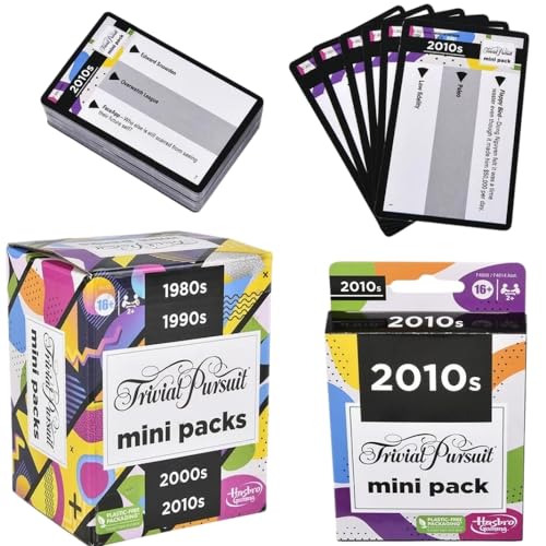 Trivial Pursuit Mini Packs - 4 Game Multipack!