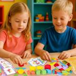 LovesTown 209 PCS Wooden Geometric Pattern Blocks