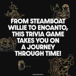 Disney Trivia Game: 2,000 Questions - Collectible, 8 Players