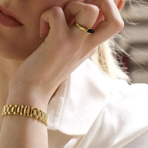 Stainless Steel Link Chain Bracelets for Men and Women