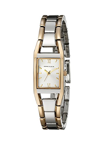 Anne Klein Women's Silver Two-Tone Bracelet Watch