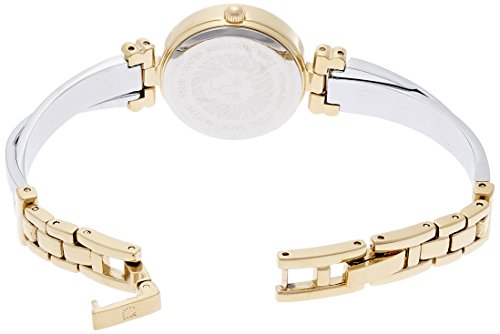 Anne Klein Women's Two-Tone Bangle Watch AK/1171MPTT