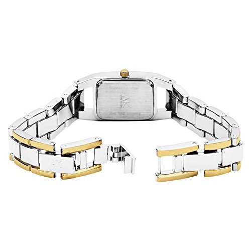 Anne Klein Women's Silver Two-Tone Bracelet Watch