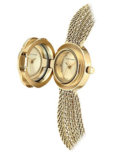 Anne Klein Crystal-Accented Women's Watch AK/1046CHCV