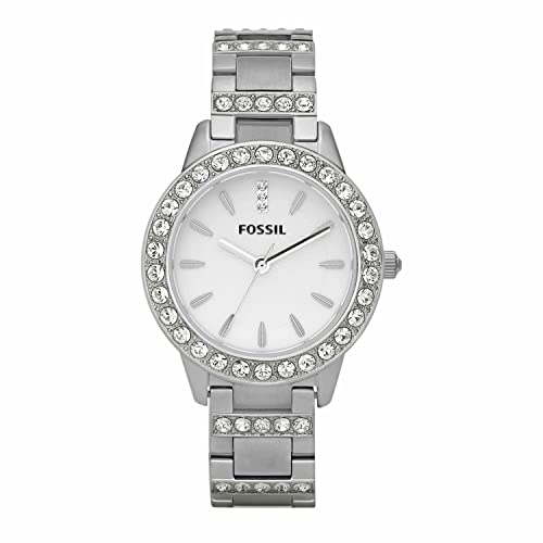 Fossil Women's Silver Glitz Stainless Steel Watch ES2362