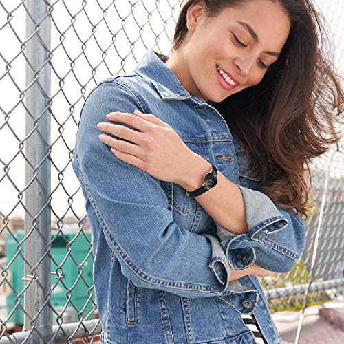 Armitron Women's Diamond Accent Leather Strap Watch