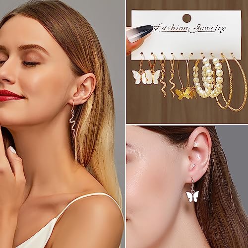 Wife's Jewelry Set: Necklaces, Bracelets, Rings, Earrings - Gold/Silver