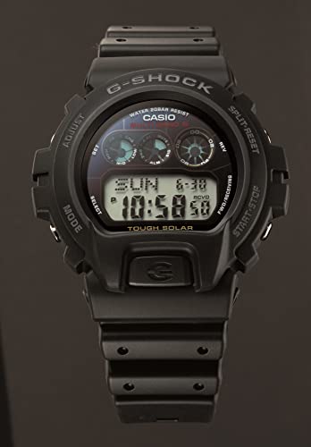 Men's Tough Solar Black Resin Sport Watch by Casio