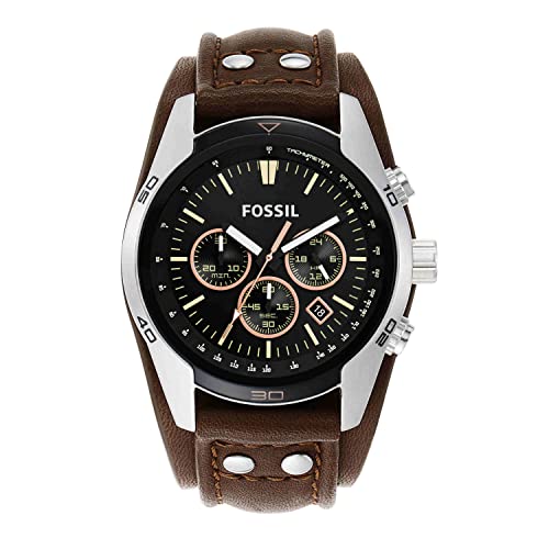 Fossil Men's Coachman Quartz Stainless Steel Chronograph Watch