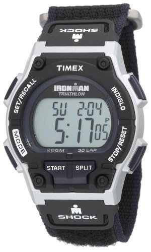 Timex Men's Ironman Endure 30 Shock Watch Black/Silver/Blue