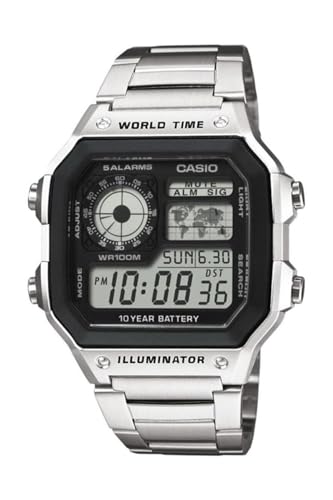 Casio Men's Casual Stainless Steel Silver Watch Model