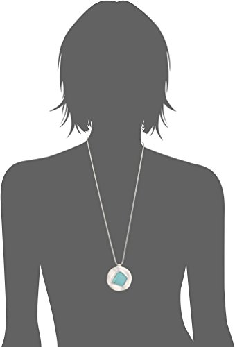 Irregular Stone Turquoise Pendant Necklace - The Sak