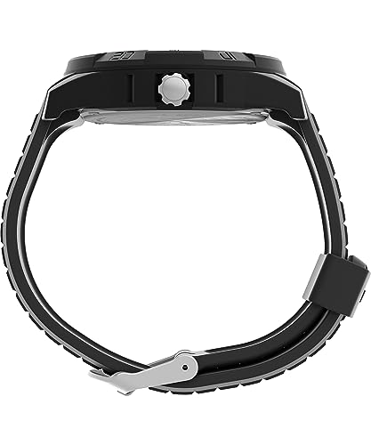 Men's Timex Expedition Rugged Analog Black Resin Watch