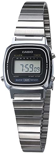 Casio Women's LA670WA-1 Digital Alarm Watch