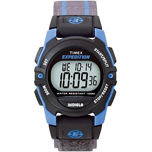 Timex T49660 Expedition Mid-Size Digital Watch Gray/Blue