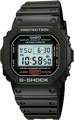 Casio G-Shock Men's Watch with Resin Strap Black