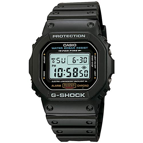 Casio G-Shock Men's Watch with Resin Strap Black