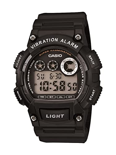 Casio Men's Super Illuminator Watch with Black Resin