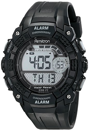Armitron Sport Men's Black Digital Watch