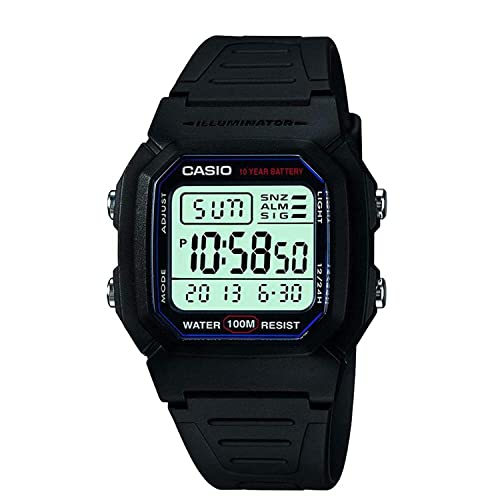 Casio Men's Classic Sport Watch with Black Band