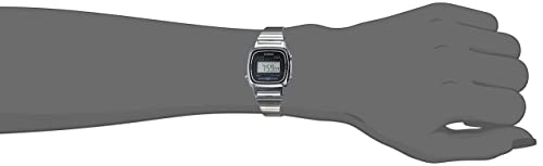 Casio Women's LA670WA-1 Digital Alarm Watch