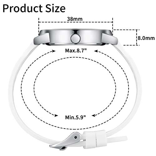 Luminous Silicone Band Nurse Watch for Women