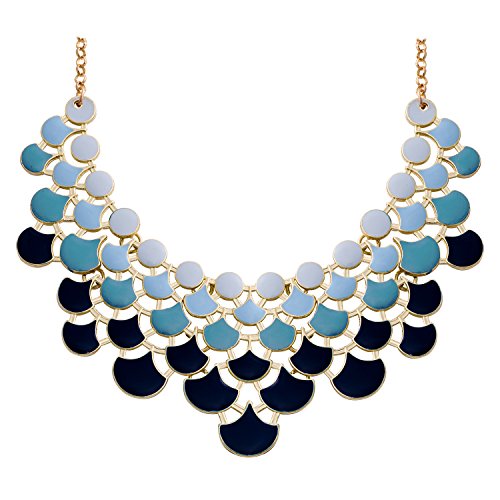 Jane Stone Ombre Niagara Fashion Statement Necklace