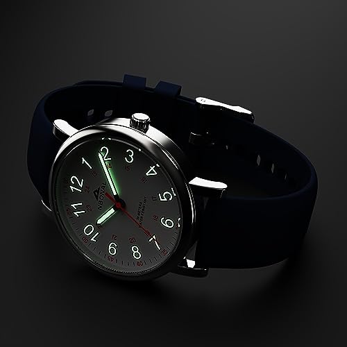 Nurse Watch with Easy Read Dial and Silicone Band