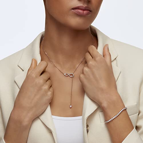 Swarovski Infinity Crystal Jewelry Collection - Rhodium & Rose Gold