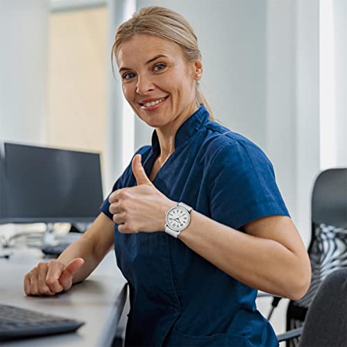 Luminous Silicone Band Nurse Watch for Women