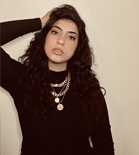 Gold Layered Coin Pendant Necklace for Women - Trendy, Dainty