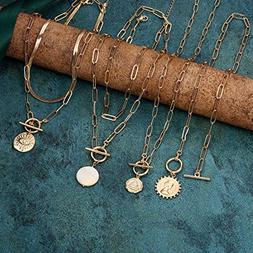 14K Gold Plated Cuban Link Chain Necklace