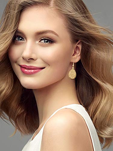 Multicolor Druzy Drop Earrings for Women Girls