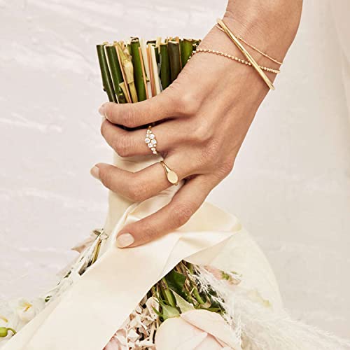 3mm Gold Plated Stainless Steel Thin Bangle Bracelet