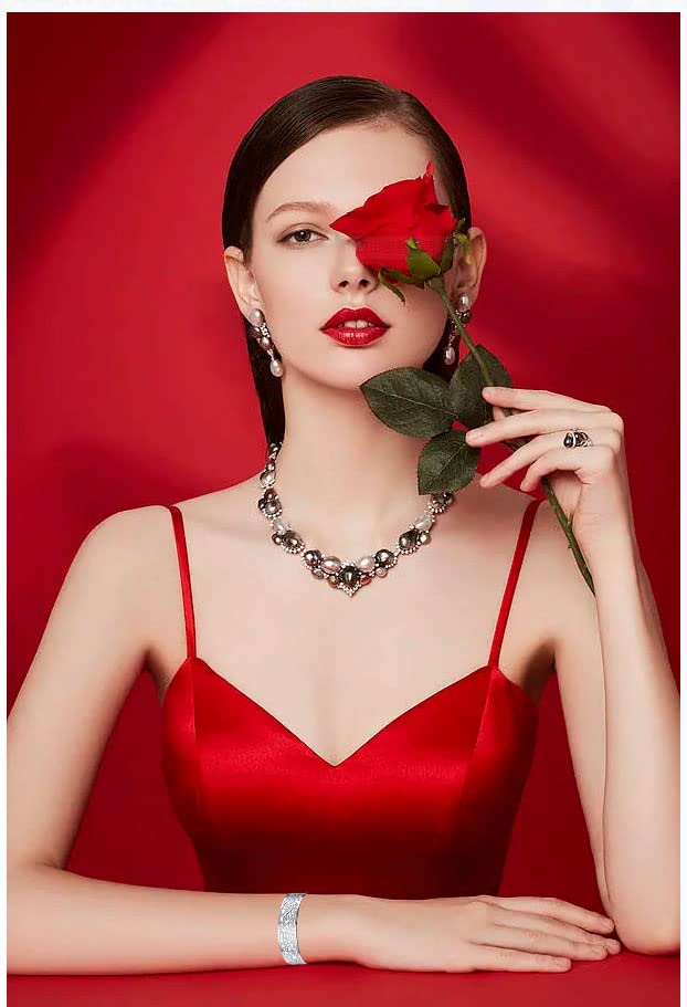 KACON Sterling Silver Open Bangle Bracelet for Women