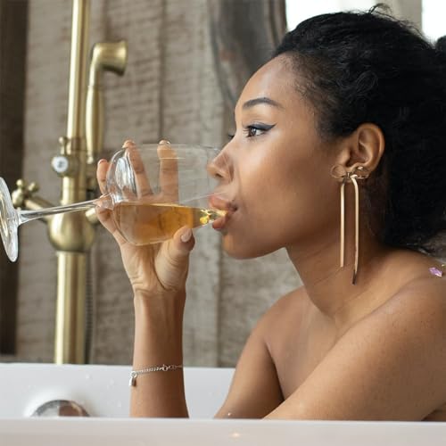 Elegant Gold Bow Dangle Tassel Earrings for Women