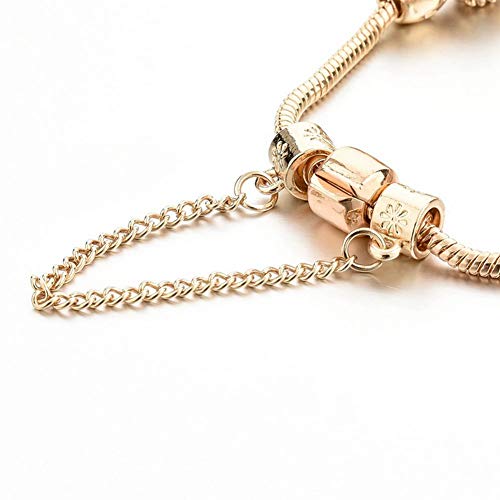 Gold Plated Snake Chain Heart Charm Choker Bracelet