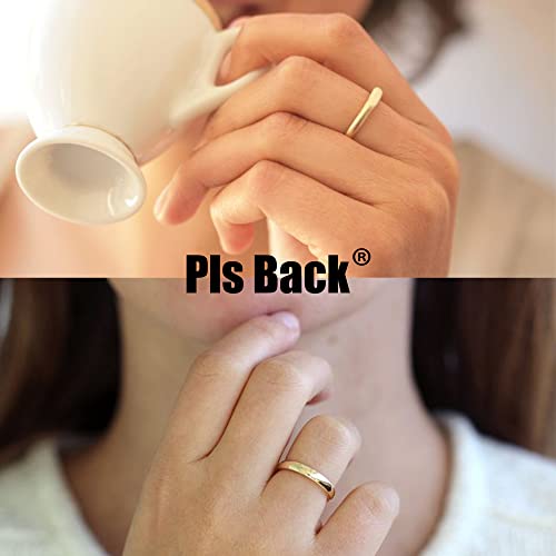 10 Dainty 14K Gold Rings for Women, Teens