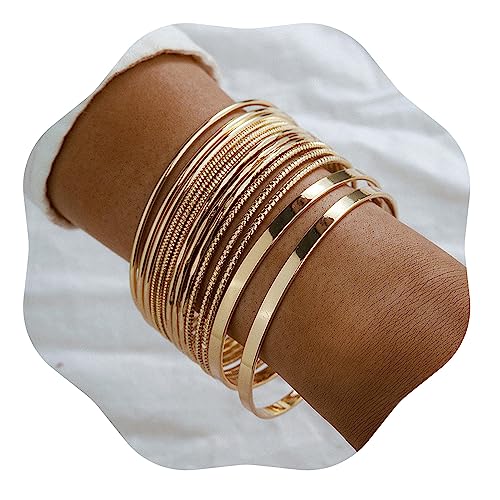 Boho Indian Multi Bangle Bracelet Set for Teen Girls