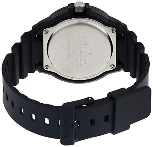 Casio MRW200H-2BV Neo-Display Black Watch with Resin Band